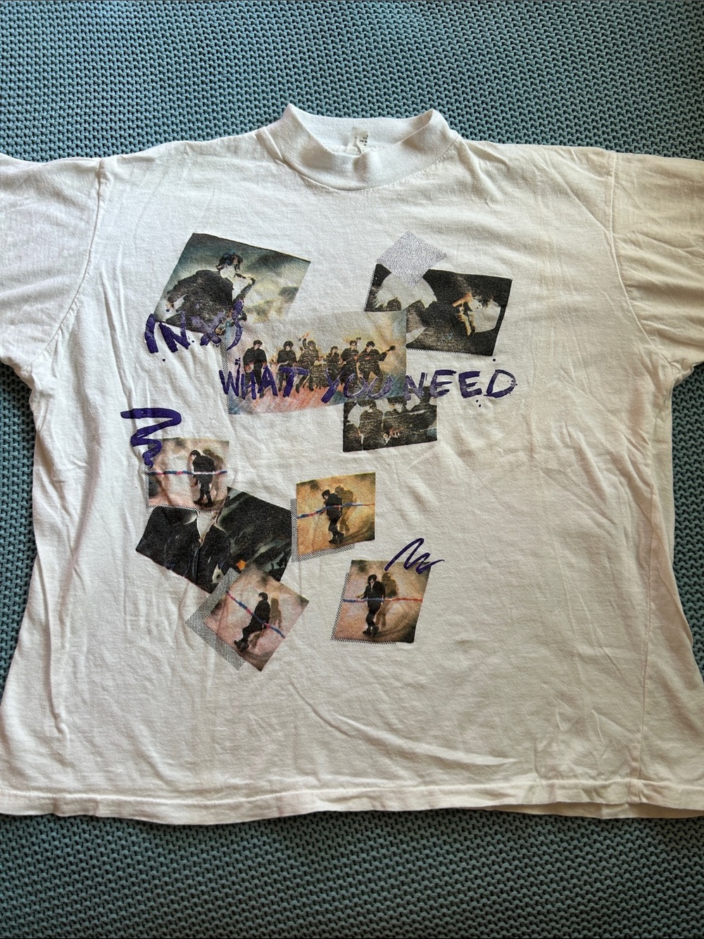 Vintage ‘80s INXS What You Need t-shirt Made in the USA, one size fits all